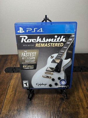 Rocksmith Remastered 2014  Playstation 4 PS4 NO CABLE Some Inserts Missing