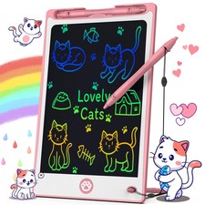 Hockvill LCD Writing Tablet for Kids 8.8 Inch, Toys for Girls Boys Drawing Pa...