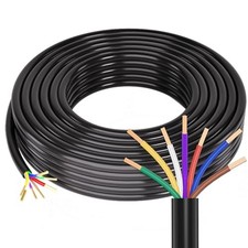 100ft 7 Way Trailer Wire 102 121 144 Awg Multi Gauge -30c To 105c Cca Tradi