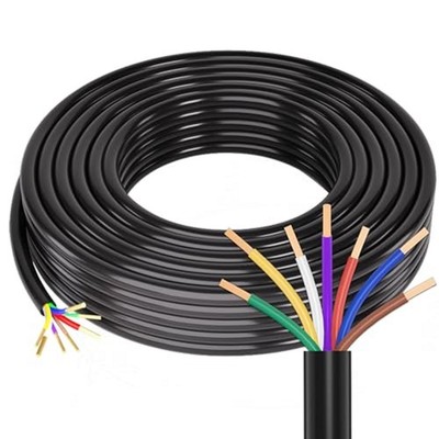 100FT 7 Way Trailer Wire 10/2 12/1 14/4 AWG Multi Gauge -30°C to 105°C CCA Tradi