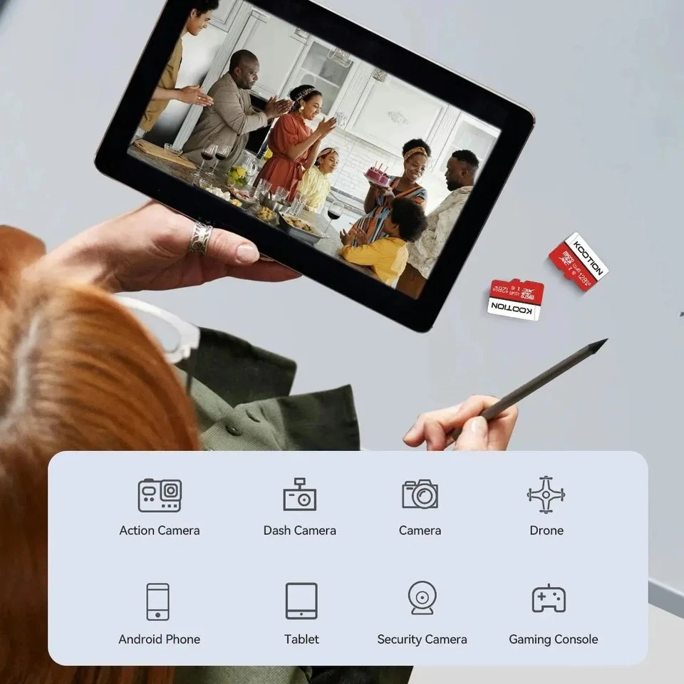 Micro SD Memory Card High Speed 1-100PCS Lot 512MB 8GB 16GB 32GB 64GB TF SD Card - Image 2 of 4