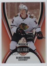 2025-26 Upper Deck Allure Rookies Red Rainbow Oliver Moore #133 1oh9