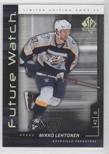 2006-07 SP Authentic Future Watch Limited 50/100 Mikko Lehtonen #235 b5y