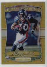 2016 Rookies & Stars Great American Heroes Gold /25 Terrell Davis #37 HOF 0h6w