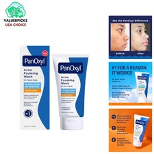 Benzoyl Peroxide 10 Acne Treatment Wash - Unscented Foaming Formula, 5.5 oz