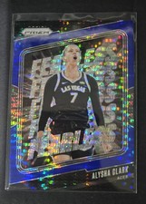 2024 Panini Prizm WNBA - Fearless Alysha Clark #3 Blue Pulsar Prizm /199
