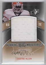 2012 SPx Winning Big Materials 150/199 Dwayne Allen #WM-7 0c2
