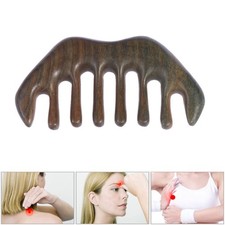 Green Sandalwood Comb Wooden Hair Comb Hair Care Massage Wooden Brush