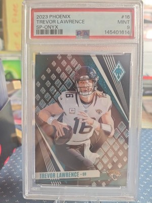 2023 Panini Phoenix Trevor Lawrence #16 Onyx SP Variation /5