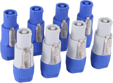 For Powercon Type a NAC3FCA NAC3MPA-1 Chassis Plug Panel Adapter 60Pcs/Set