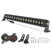 18'' 160W LED Light Bar Single Row Off Road Driving Lights 18inch White
