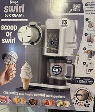 Ninja Swirl by CREAMi NC701 - 13-in-1 Soft Serve  Ice Cream Machine...NEW 
