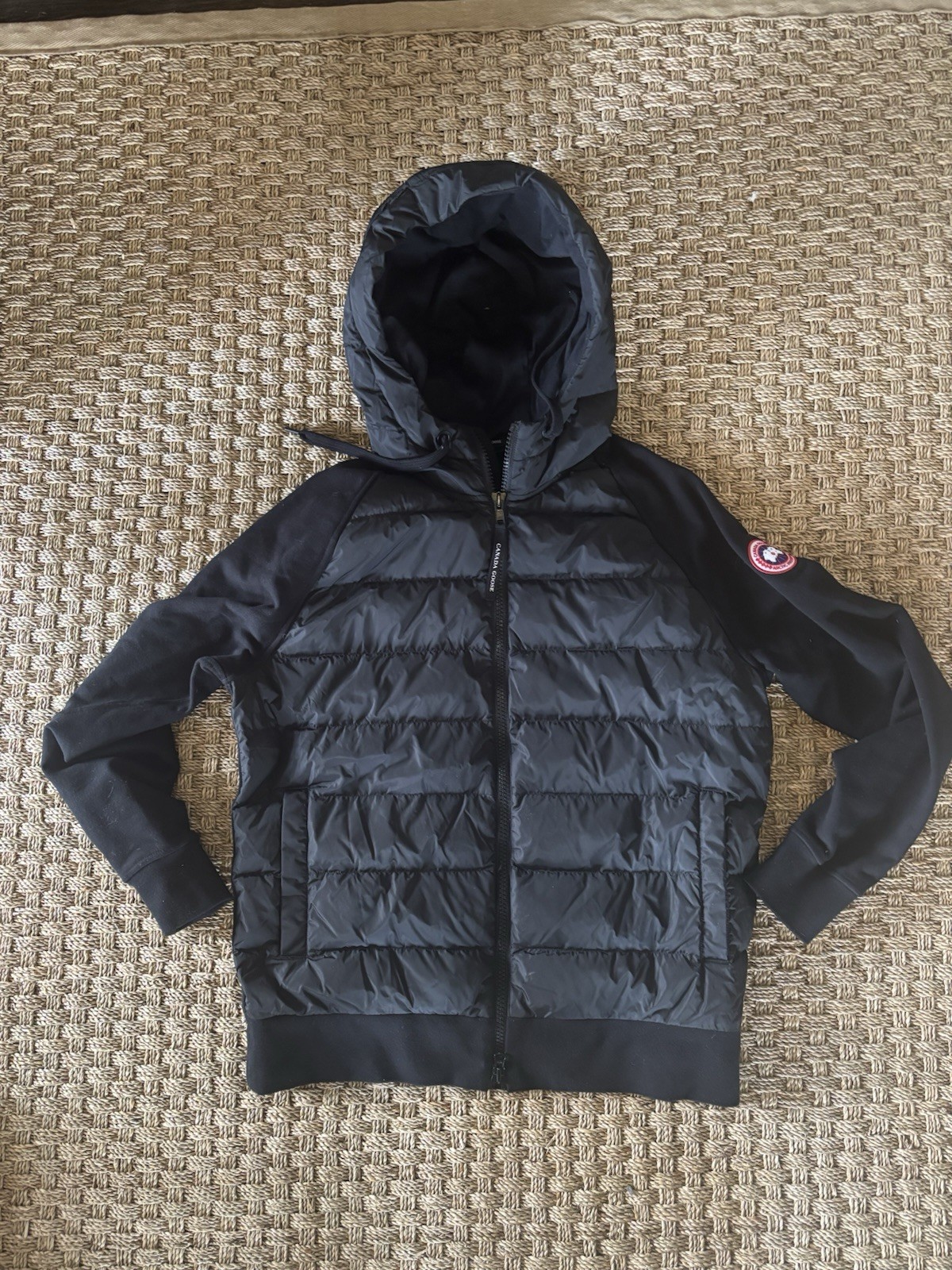 Canada Goose Hybridge Huron Full Zip Down Jacket Mens Medium $695 thumbnail 5