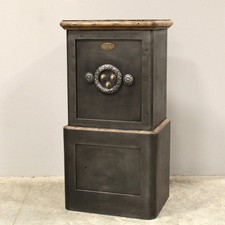 ANTIKE Geldschrank Panzerschrank SAFE STRONGBOX TRESOR CASSAFORTE