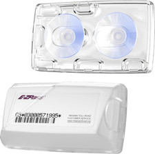 EZ Pass Holder with Powerful Suction Cups for Windshield,Secure Your Toll Pass w