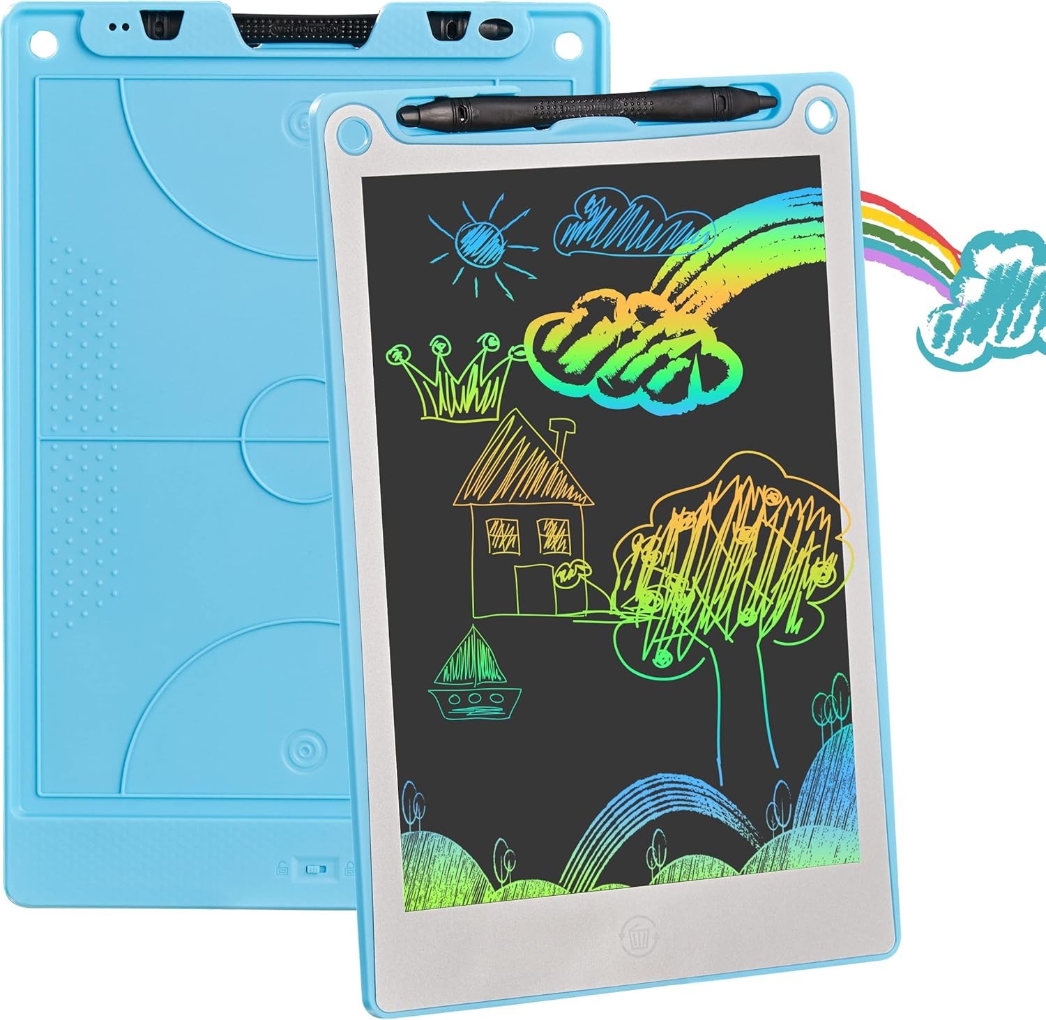 Colorful 10-Inch Kids Writing Tablet for Ages 3-7 - Fun Learning Toy for Boys & Girls