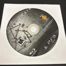Heavy Rain (Sony PlayStation 3, 2010) Disc Only Tested