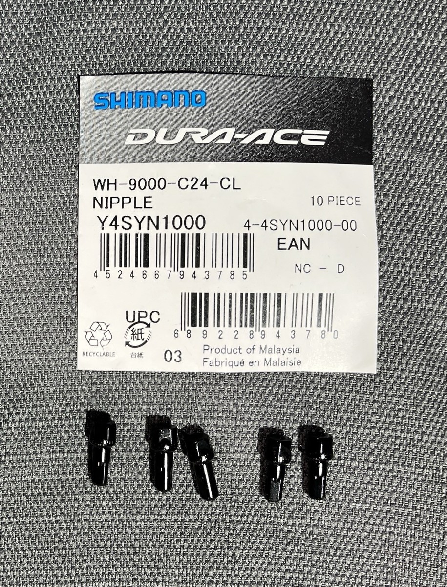 Shimano Dura-Ace WH-9000-C24-CL-F Spoke / WH-9000-C24-CL Nipple
