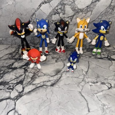 Sonic the Hedgehog 2024 Movie Action Figures lot Set Bundle