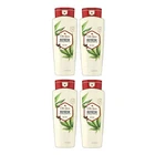 Old Spice for Men Body Wash, Refresh with Hemp Seed Oil, 16 oz., 4 Count