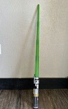Disney Parks Star Wars Luke Skywalker FX Green Lightsaber tested works