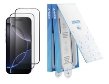 Anker Easy Fit HD for iPhone 16 Pro (2-Pack) Tempered Glass