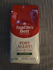 Seattle s Best Coffee, Post Alley Dark Ground Coffee 100 Arabica 12 oz M19
