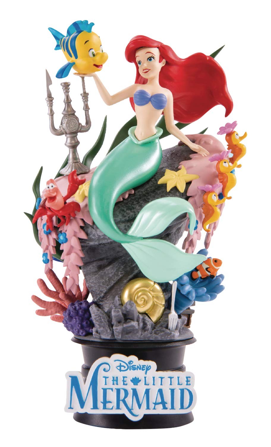 Beast Kingdom The Little Mermaid Ds-012 D-Stage Series Statue, 6 inches