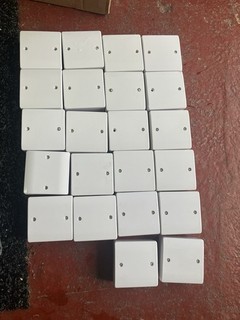 Electricians Single Box’s (Blanking Plates and Screws)