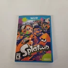 Wii u Splatoon With Case & Electronic Manual Tested Mint Condition Fast Shipping
