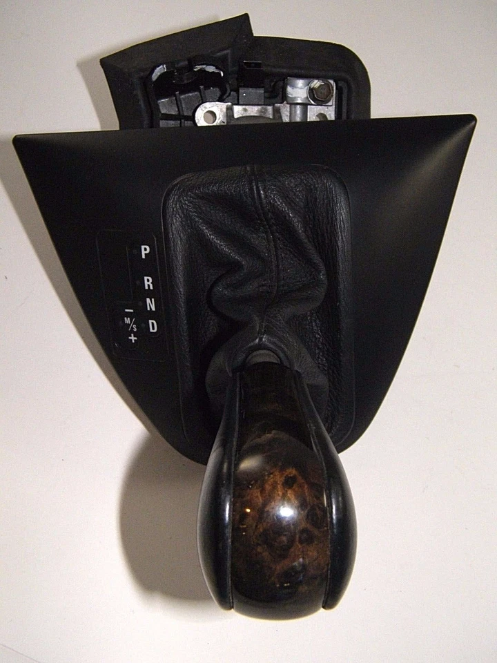 BMW X5 2003 palanca de cambios automática S/Tiptronic moldura de madera poco kilometraje 00-06, 4,4 L ¡Bonito! Foto 2 de 4