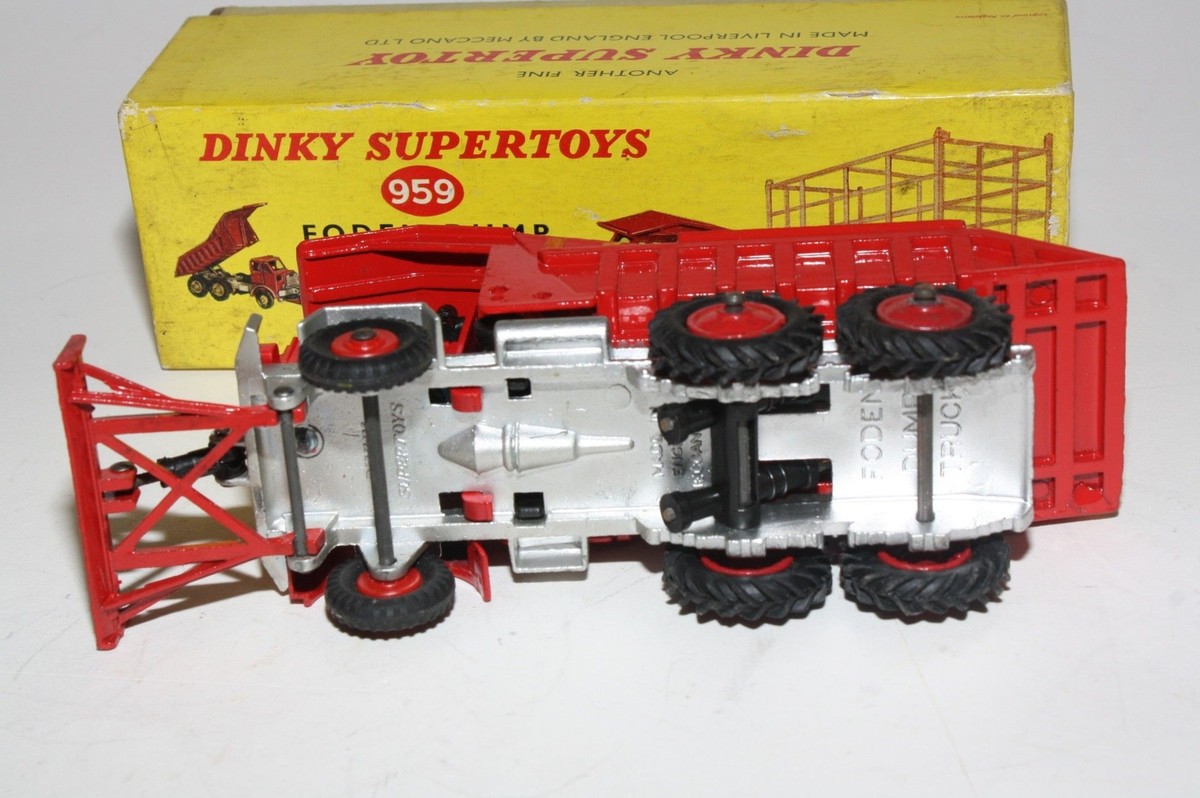 ミニカー DINKY No.959 FODEN DUMP TRUCK Dinky Toys GB No. 959 FODEN Dump Truck Bulldozer Blade in