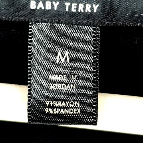 Banana Republic Womens M Baby Terry Cardigan Long Sleeve Open Front Black - Picture 9 of 20
