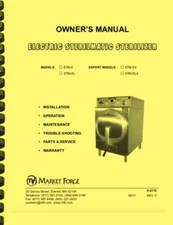 Market Forge STM-E EL EX ELX Sterilmatic Sterilizer Autoclave OWNER'S MANUAL