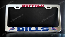 Buffalo Bills License Plate Frame Chrome Plated Metal Custom Made Nfl Buffalo Bills License Plate Frame Chrome Plated Metal Custom Made Nfl