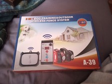 Intelligent 2 in 1 Dog Training  Outdoor Wireless Fence System A-39
