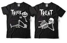 Halloween Couples Costume Skeleton Costume Shirt Matching Shirts Funny Halloween