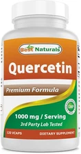 Best Naturals Quercetin 1000 mg 120 Vegetarian Capsules