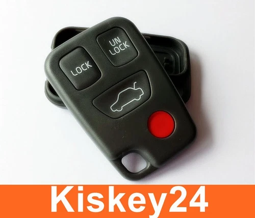 4 Button Key Shell Case For Volvo Remote Control S70 V70 C70 New