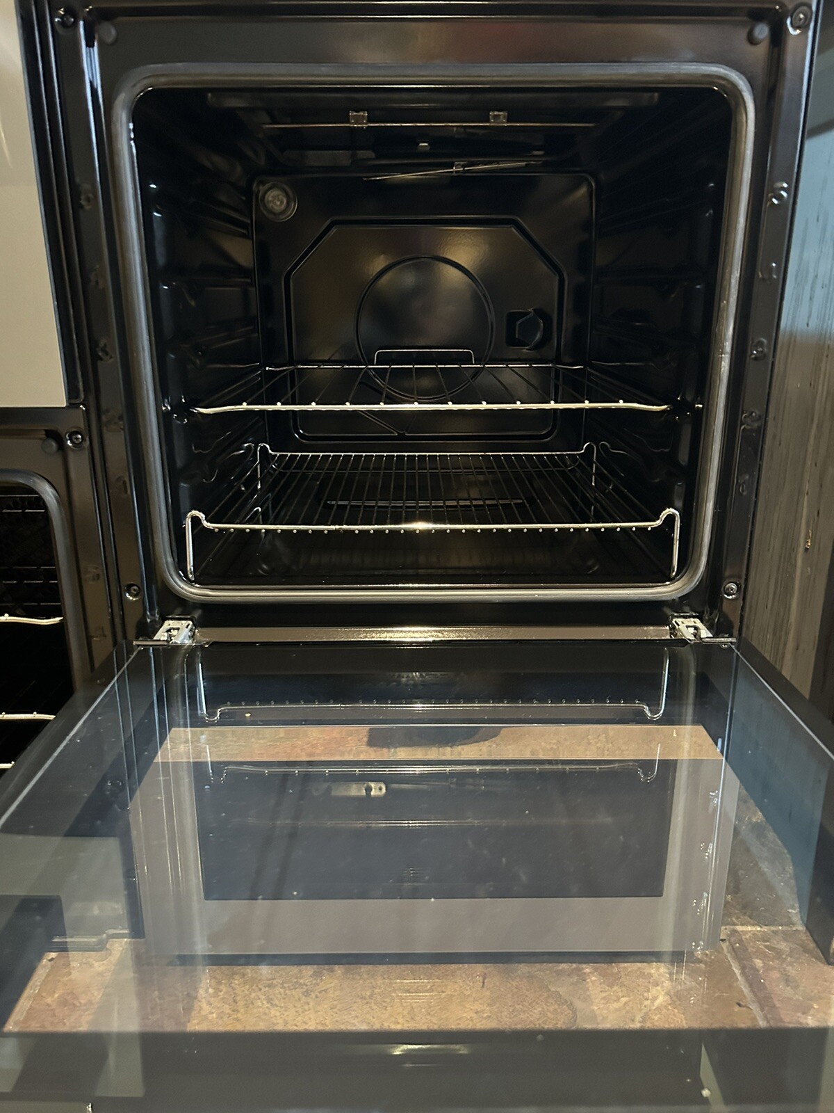 Montpellier MDF100S Dual Fuel Range Cooker in Silver eBay