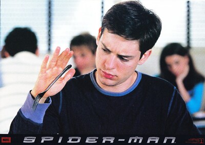 6 Aushangfotos, SPIDER-MAN, mit Tobey Maquire, Kirsten Dunst, James Franco, 2002