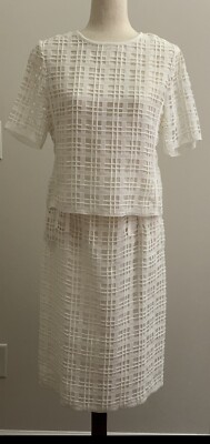 Jill Stuart Cutout Top and Skirt Set