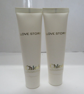 CHLOE LOVE STORY PERFUMED BODY LOTION 1 Fl oz/30 ml **LOT OF 2** WOMEN RARE