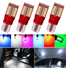 4x Super Bright T10 W5w 168 194 Led Canbus Interior Map Dome Door Light Bulb 921