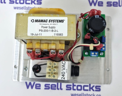 MAMAC SYSTEMS PS-200-1-B-2-L Netzteil