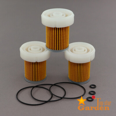 3sets 6A320-59930 Fuel Filter with O ring for Kubota B3030 B7400 L3800DT L3800F