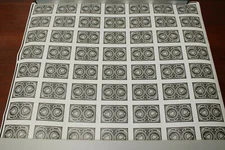 Sentinels UNCUT SHEET Theory 11