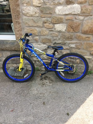 carrera mountain bike 14 inch frame