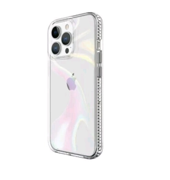 onn. Phone Case for iPhone 13 Pro Max / iPhone 12 Pro Max - Iridescent Illusion