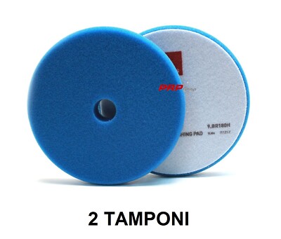 Rupes Polierpuffer aus blauem Schwamm COARSE ROTARY 9.BR180H STÜCK 2
